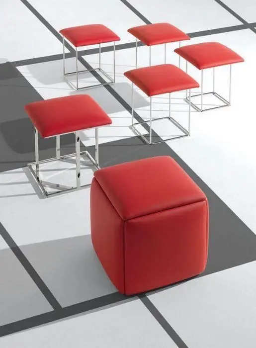 [SKU00000002] 5 Pouffes en une