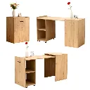 Kitchen Island With 180 360 Degree Rotating Bathroom Adjustable Unit Bookcase Corner Cabinet Multifunctional Storage Shelf